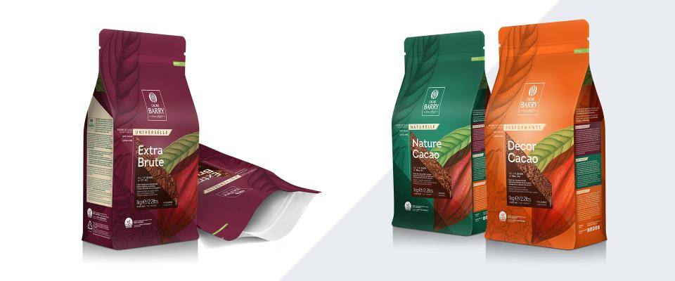 Cacao Powders bags with zip