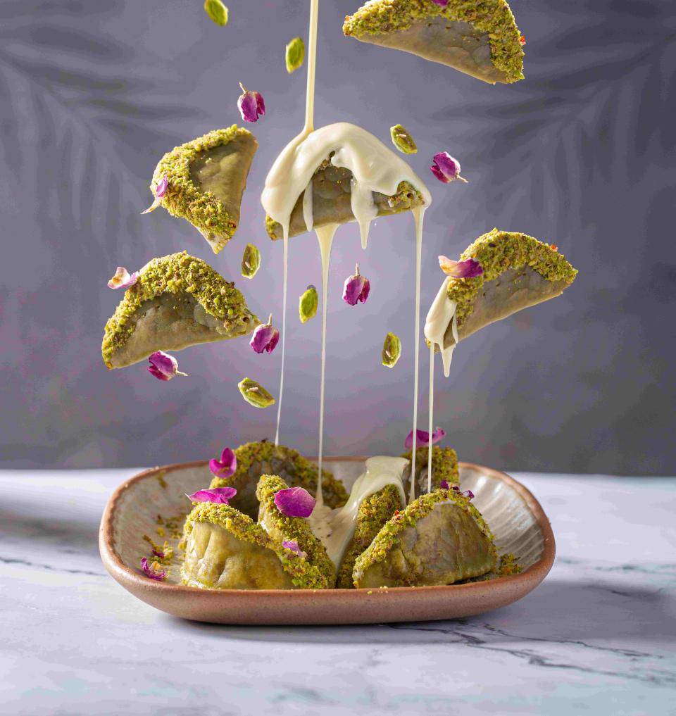 Le Ftour du Ramadan Corne de gazelle pistache