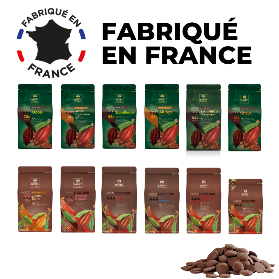 Chocolats Cacao Barry Made in France