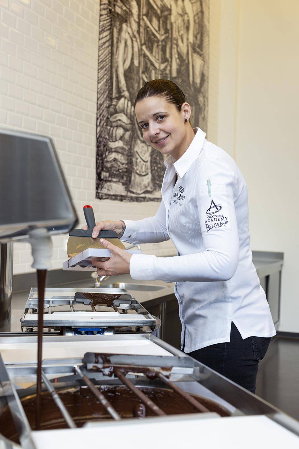 Christa Muyldermans - Jury UK&Ireland Junior Chocolate Masters Dessert