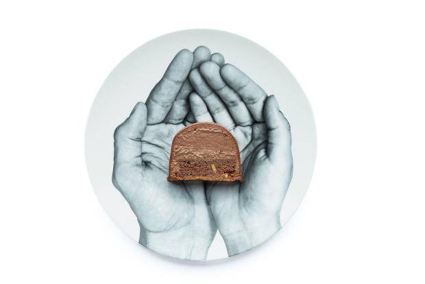 Christmas Log made with Cacao Barry chocolate by Jean-Michel Perruchon