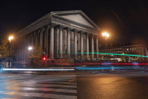 The Church of La Madeleine in Paris