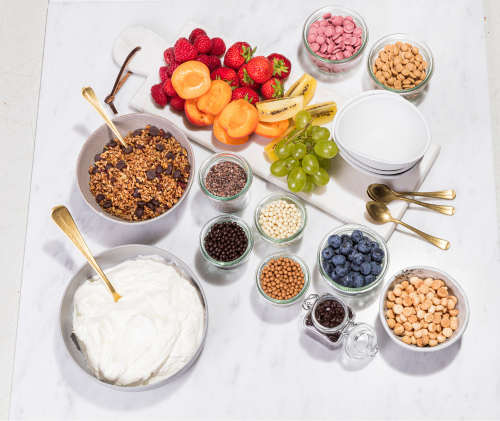 Bol Gourmand et Yaourt Granola & Chocolats