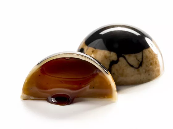 caramel vanilla soy sauce chocolate bonbon