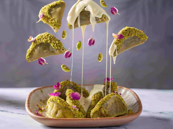 Le Ftour du Ramadan Corne de gazelle pistache